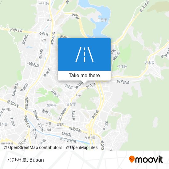 공단서로 map