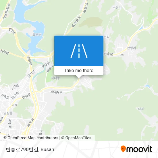 반송로790번길 map