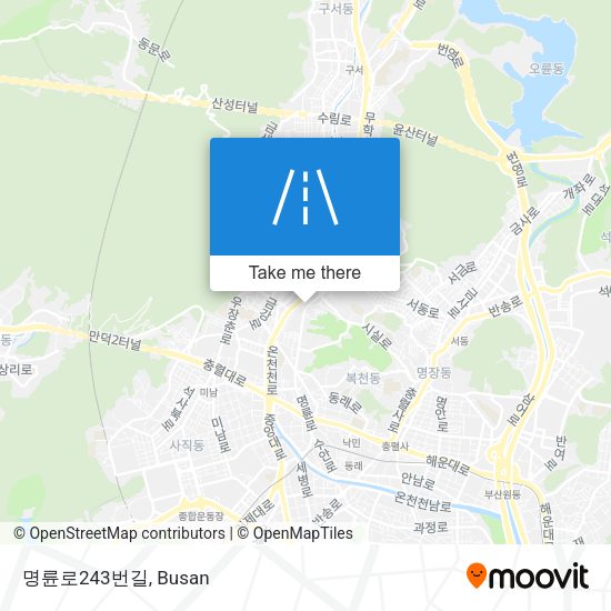 명륜로243번길 map