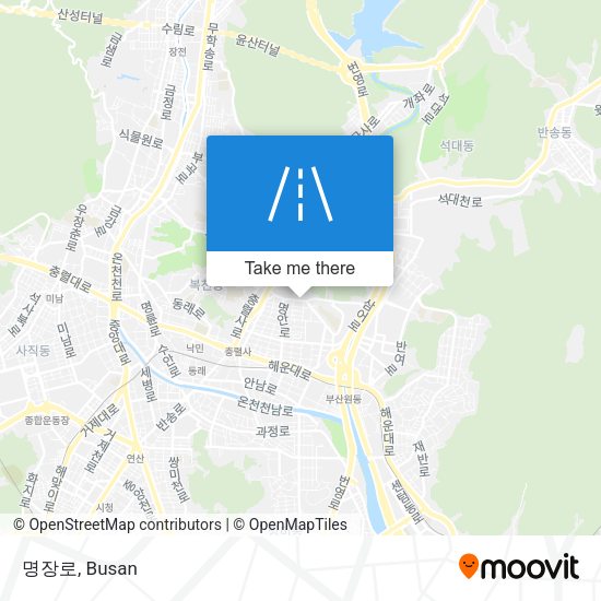 명장로 map