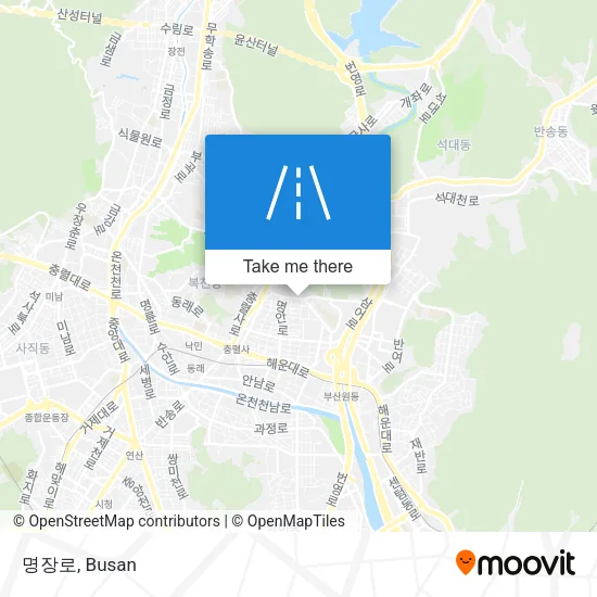 명장로 map
