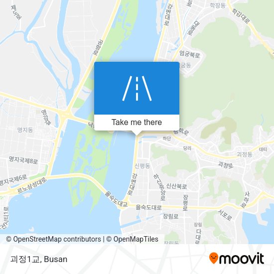 괴정1교 map