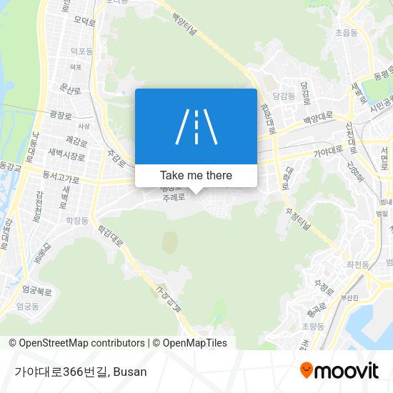 가야대로366번길 map