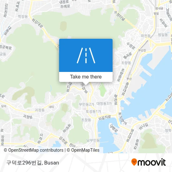 구덕로296번길 map