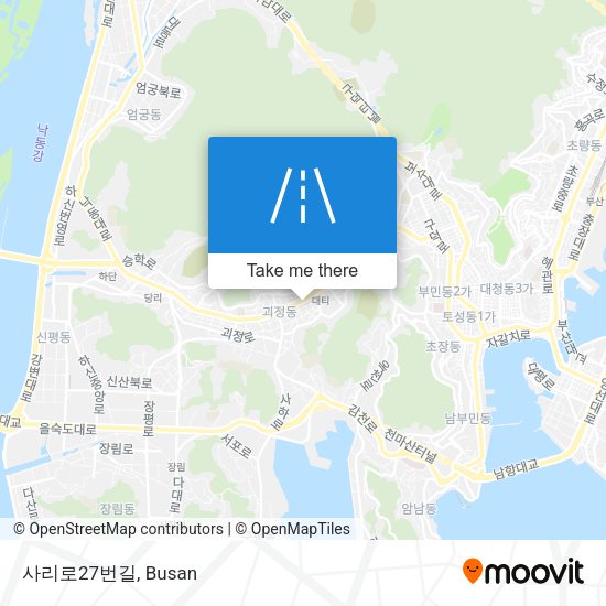 사리로27번길 map