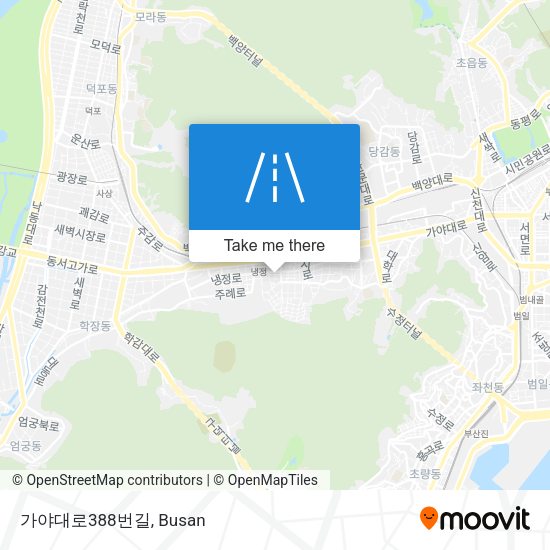 가야대로388번길 map