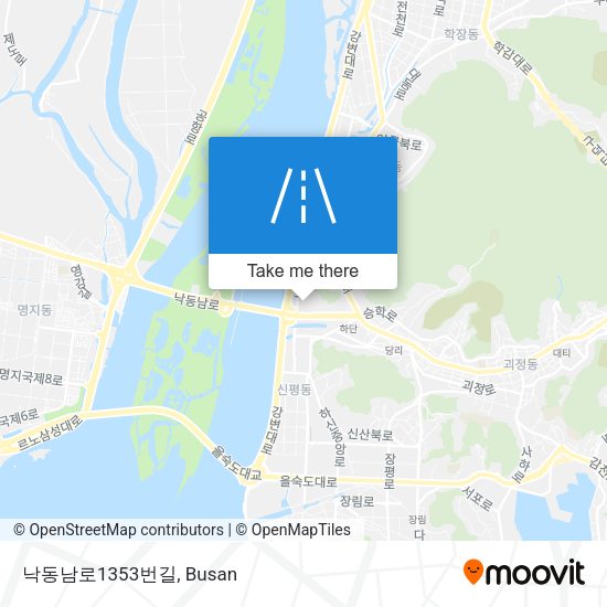 낙동남로1353번길 map