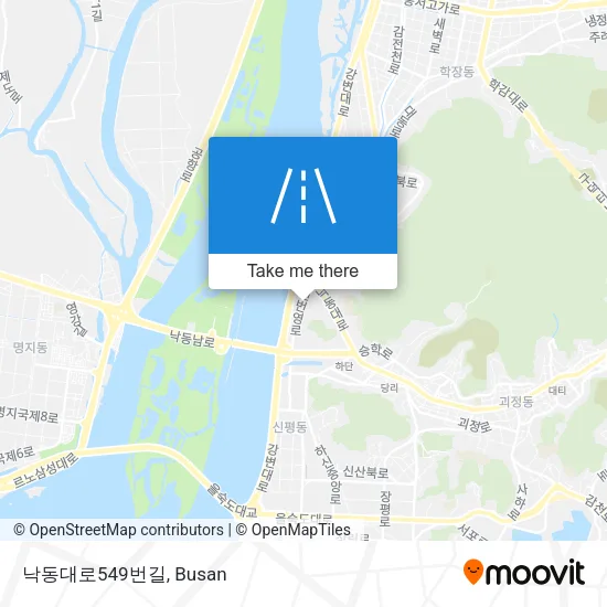 낙동대로549번길 map