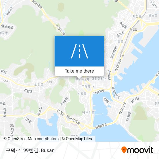 구덕로199번길 map