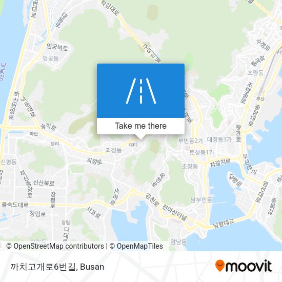 까치고개로6번길 map