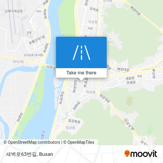 새벽로63번길 map