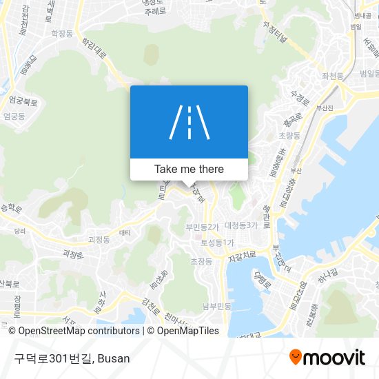 구덕로301번길 map