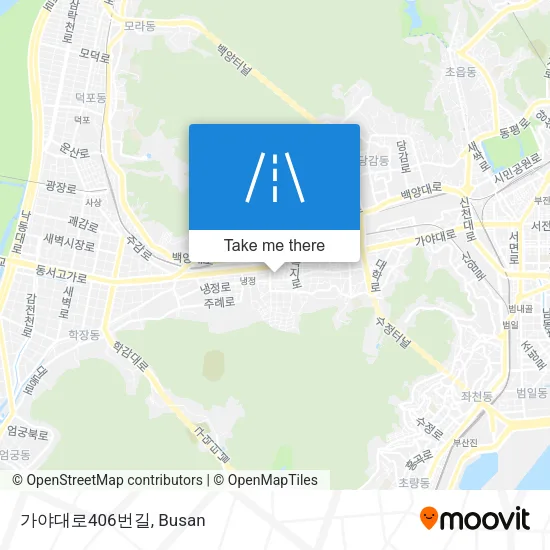 가야대로406번길 map