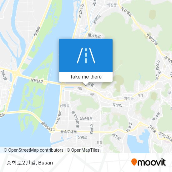 승학로2번길 map