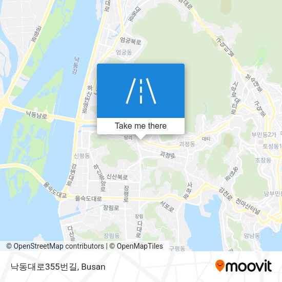 낙동대로355번길 map