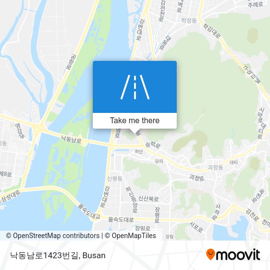 낙동남로1423번길 map