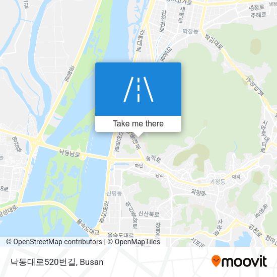 낙동대로520번길 map