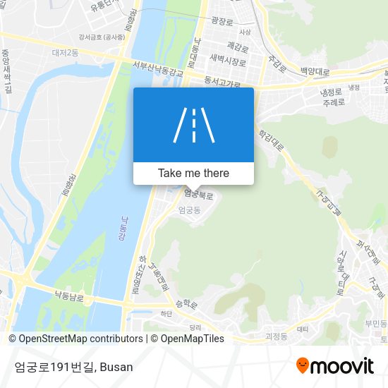 엄궁로191번길 map