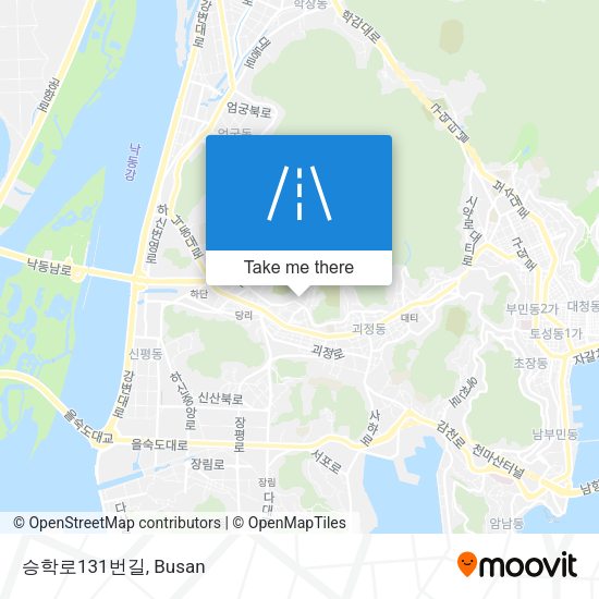 승학로131번길 map