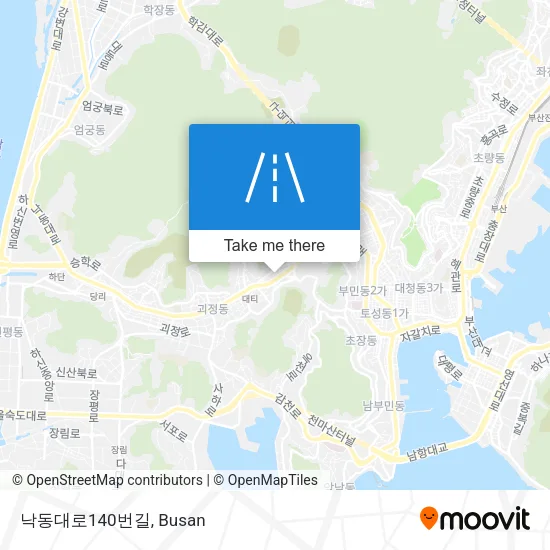 낙동대로140번길 map