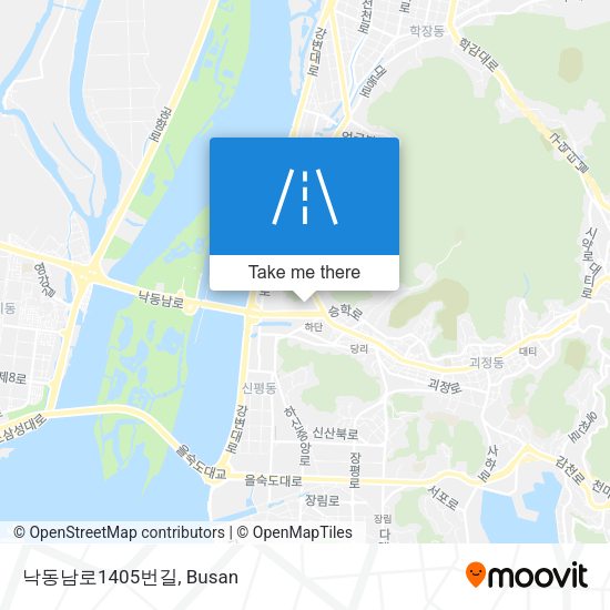 낙동남로1405번길 map