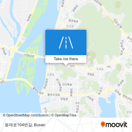 동매로104번길 map