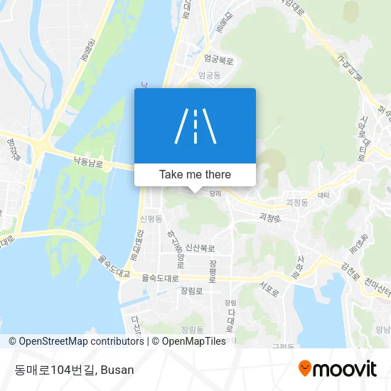 동매로104번길 map
