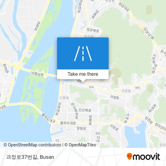 괴정로37번길 map