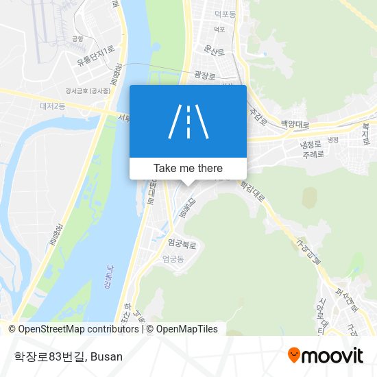 학장로83번길 map