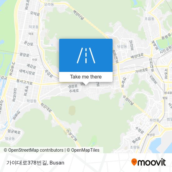 가야대로378번길 map