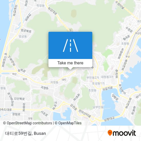 대티로59번길 map