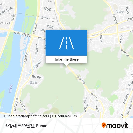 학감대로39번길 map