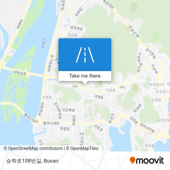 승학로108번길 map