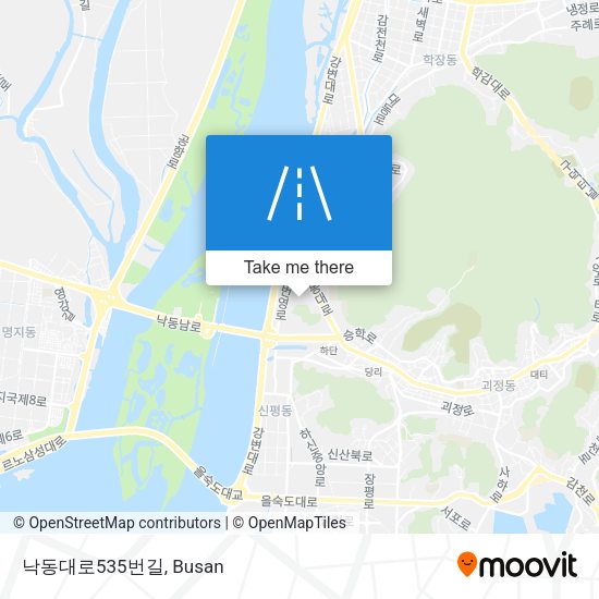 낙동대로535번길 map