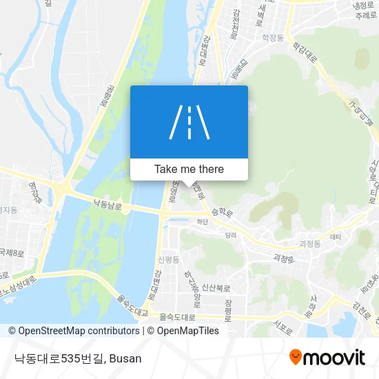 낙동대로535번길 map