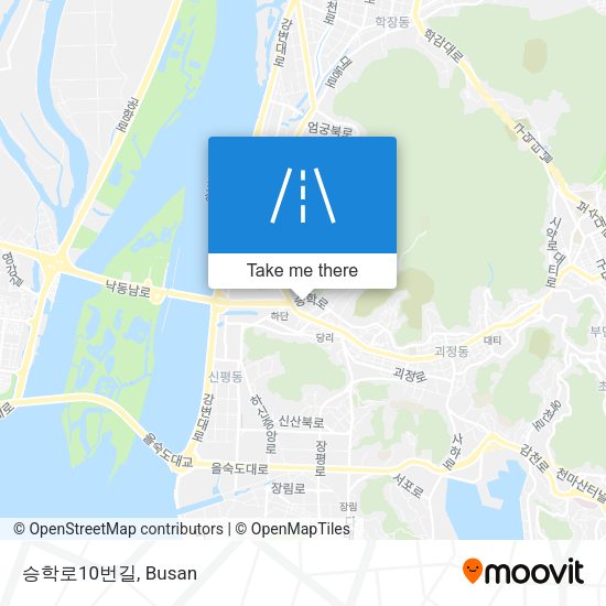 승학로10번길 map