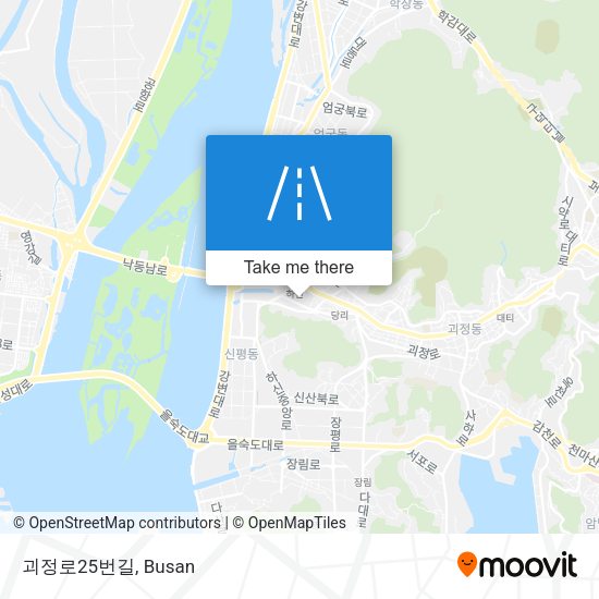 괴정로25번길 map