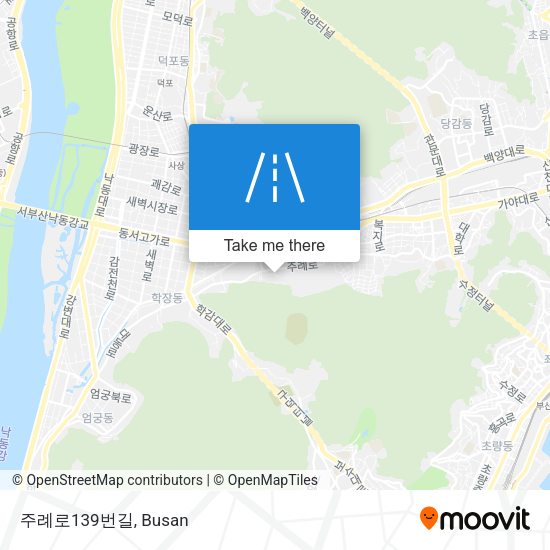 주례로139번길 map