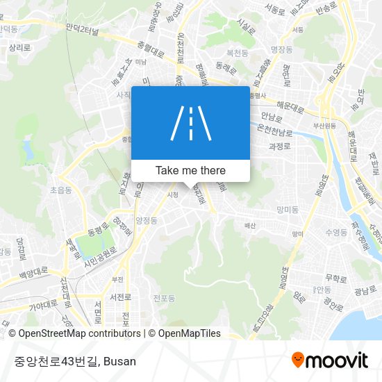 중앙천로43번길 map
