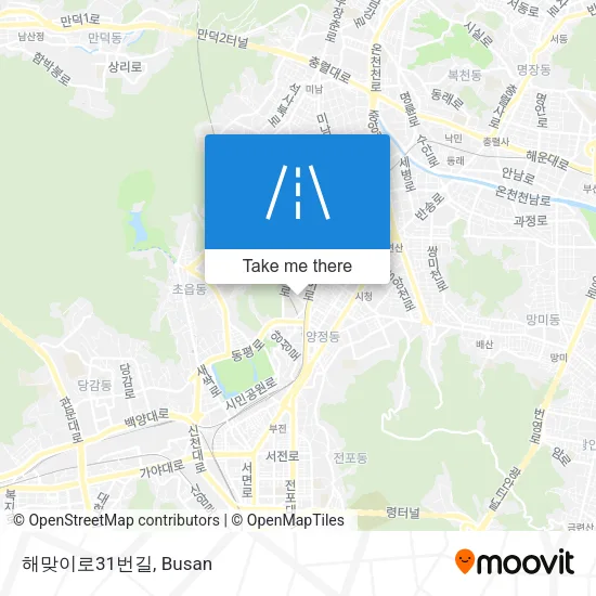 해맞이로31번길 map