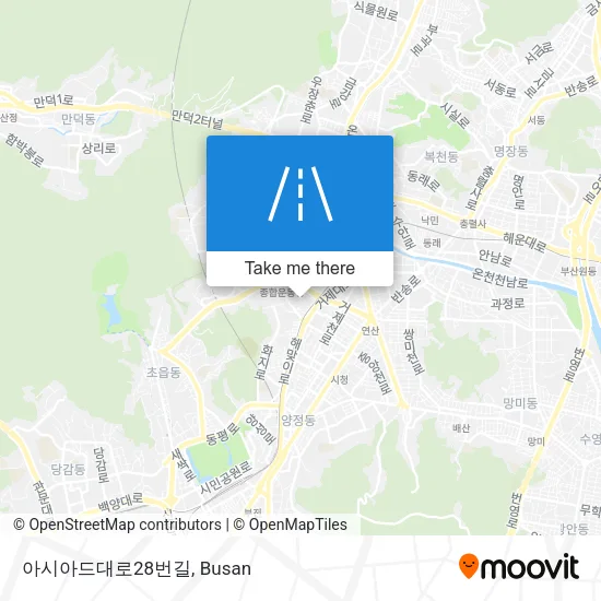 아시아드대로28번길 map