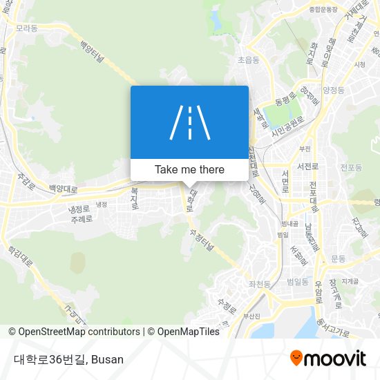대학로36번길 map