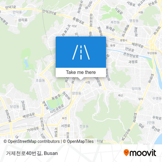 거제천로40번길 map