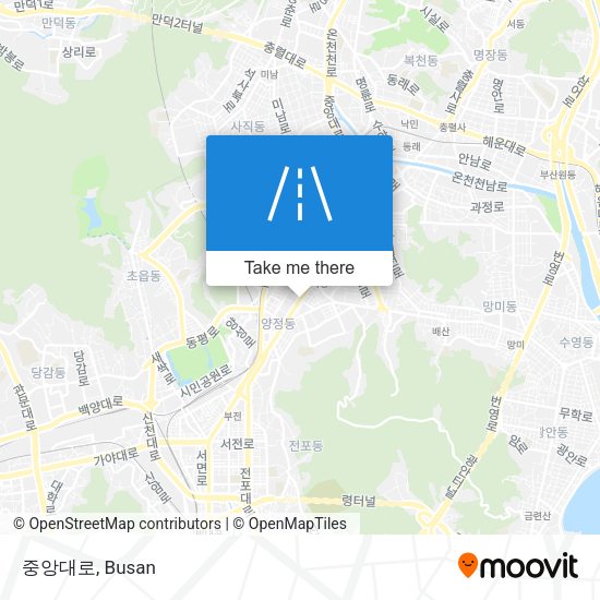 중앙대로 map
