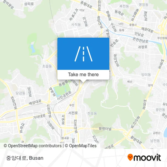 중앙대로 map