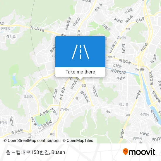 월드컵대로153번길 map