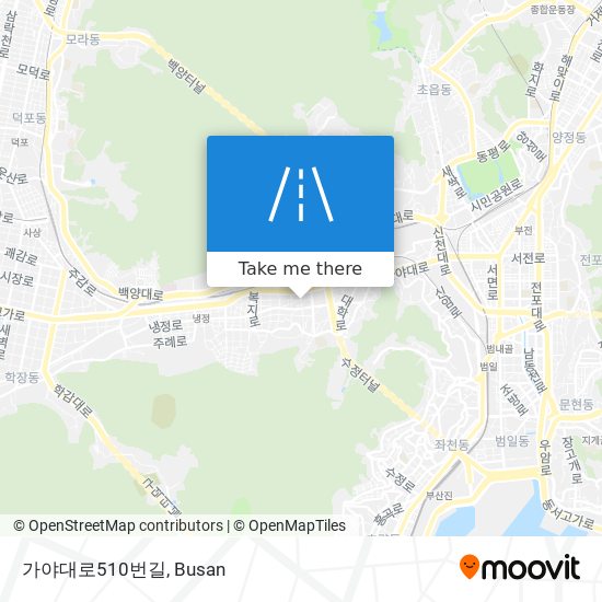 가야대로510번길 map