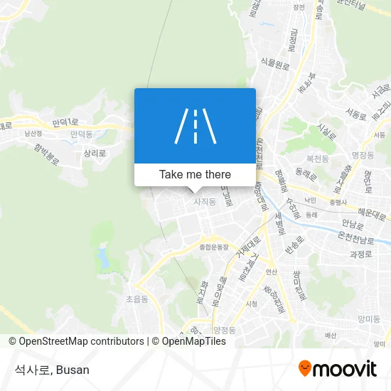 석사로 map