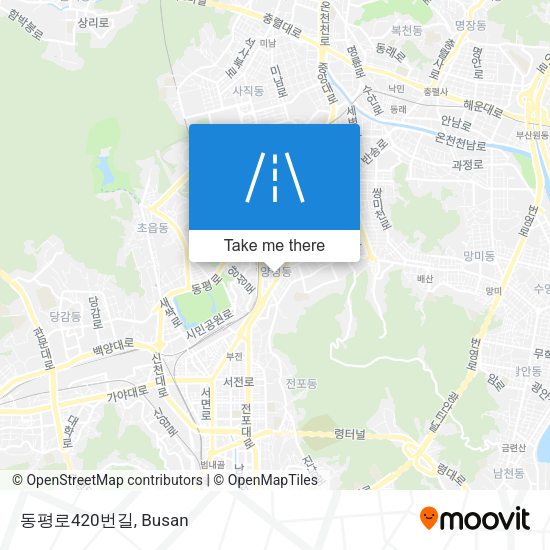 동평로420번길 map