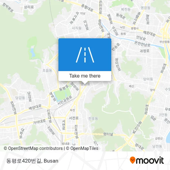 동평로420번길 map